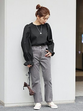 ondaさん(レディース・158cm)の冬コーディネート