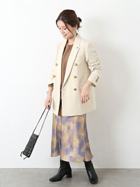 ondaさん（レディース・158cm）の冬コーディネート