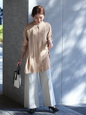 「REMME（レメ）のアイテム」を使った、ondaさん（レディース・158cm）の冬コーディネート