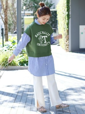 ondaさん(レディース・158cm)の春コーディネート