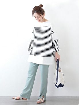 ondaさん（レディース・158cm）の冬コーディネート