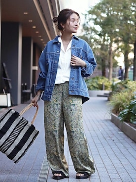 ondaさん（レディース・158cm）の春コーディネート