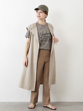 PCLツイルベストを使った人気ファッションコーディネート - WEAR 