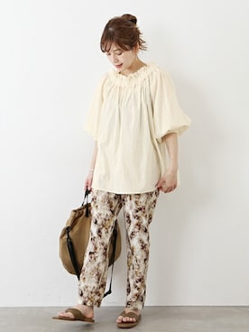 「REMME（レメ）のアイテム」を使った、ondaさん（レディース・158cm）の春コーディネート