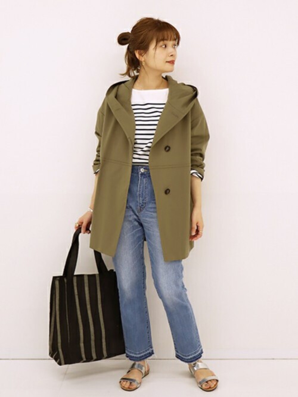 JOURNAL STANDARD ツイルストレッチフードコート JOURNAL STANDARD（ジャーナルスタンダード）の「ツイルストレッチ