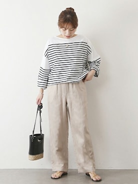 「yahki」｜ondaさん（レディース・158cm）の春コーディネート