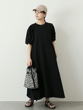 「JOURNAL STANDARD（ジャーナルスタンダード）のアイテム（帽子）」を使った、ondaさん（レディース・158cm）の春コーディネート