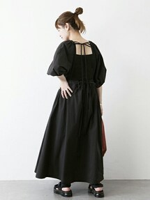 CLANE（クラネ）の「【CLANE/クラネ】BACK SCHOEN GATHER OP