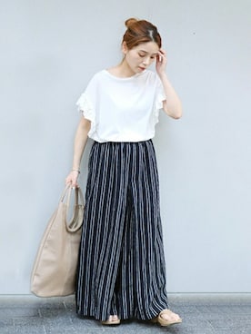「JOURNAL STANDARD（ジャーナルスタンダード）のアイテム」を使った、ondaさん（レディース・158cm）の春コーディネート