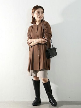 「YAHKI（ヤーキ）のアイテム」を使った、ondaさん（レディース・158cm）の夏コーディネート