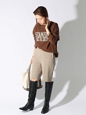 「REMME（レメ）のアイテム」を使った、ondaさん（レディース・158cm）の夏コーディネート