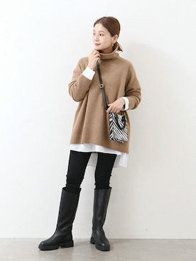 ondaさん（レディース・158cm）の秋コーディネート