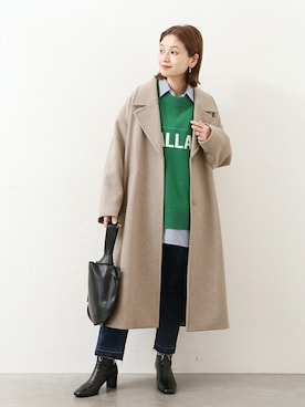 ondaさん（レディース・158cm）の秋コーディネート