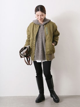 ondaさん(レディース・158cm)の秋コーディネート