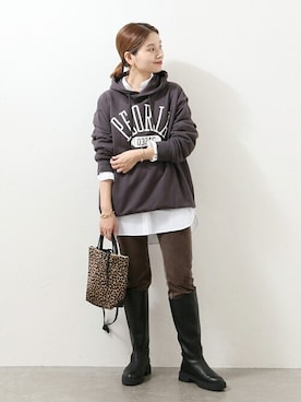 ondaさん(レディース・158cm)の秋コーディネート