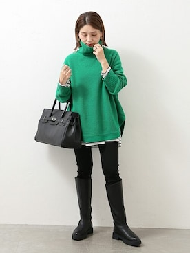 ondaさん（レディース・158cm）の秋コーディネート