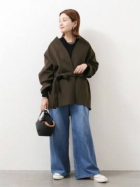 ondaさん（レディース・158cm）の秋コーディネート