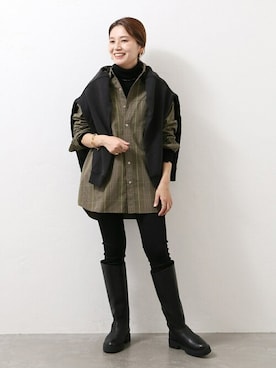 ondaさん(レディース・158cm)の秋コーディネート