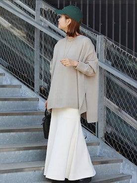 ondaさん（レディース・158cm）の秋コーディネート