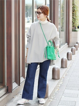 ondaさん（レディース・158cm）の秋コーディネート