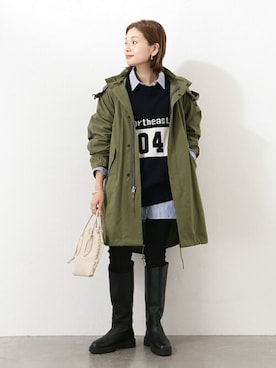 ondaさん（レディース・158cm）の冬コーディネート