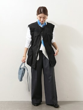 ondaさん（レディース・158cm）の冬コーディネート