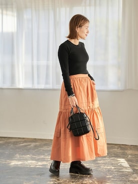 ondaさん（レディース・158cm）の冬コーディネート