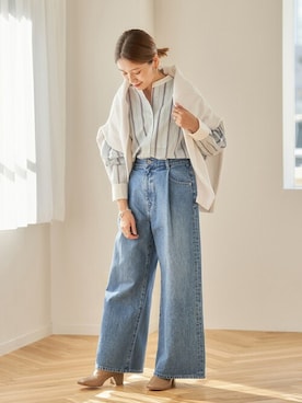 ondaさん(レディース・158cm)の冬コーディネート