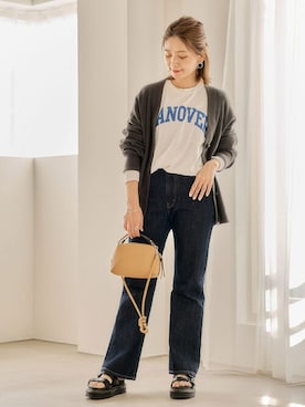 ondaさん(レディース・158cm)の冬コーディネート