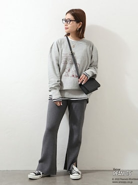 ondaさん（レディース・158cm）の冬コーディネート