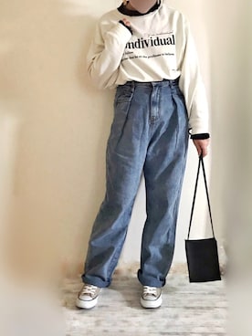 まりも☺︎︎𓇼𓆡𓆉さん（レディース・156cm）の冬コーディネート