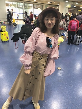 🐽💓Sさん（レディース・165cm）の春コーディネート