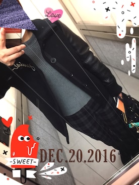 「GAVIAL（ガヴィル）のアイテム」を使った、chika.ksさん（レディース・157cm）の春コーディネート