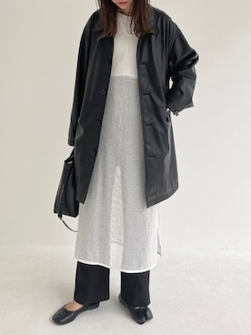 YUKAさん（レディース・167cm）の春コーディネート