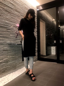 田神まみさん（レディース・167cm）の秋コーディネート