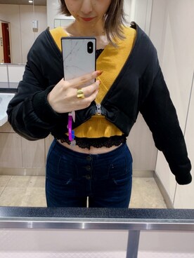 田神まみさん（レディース・167cm）の冬コーディネート