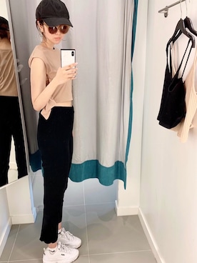 田神まみさん(レディース・167cm)の秋コーディネート