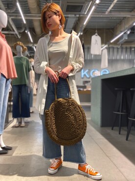 yukoさん（レディース・168cm）の春コーディネート