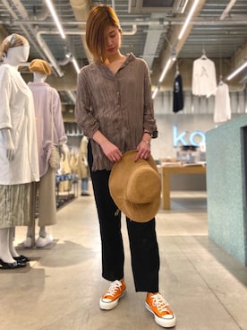 yukoさん（レディース・168cm）の春コーディネート