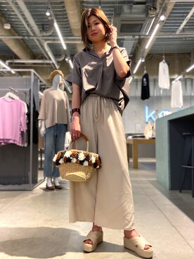 yukoさん（レディース・168cm）の春コーディネート