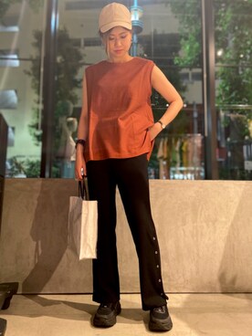 yukoさん（レディース・169cm）の夏コーディネート