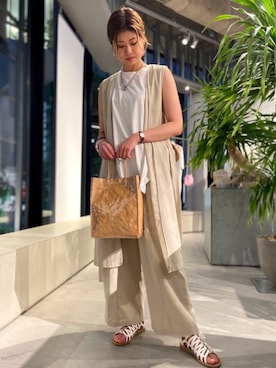 yukoさん（レディース・169cm）の夏コーディネート