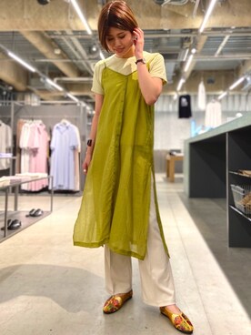 yukoさん（レディース・169cm）の夏コーディネート