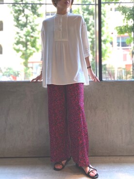 yukoさん（レディース・169cm）の夏コーディネート