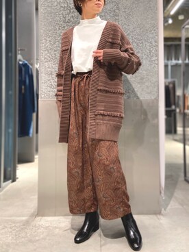 yukoさん（レディース・169cm）の秋コーディネート