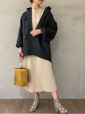 yukoさん（レディース・169cm）の秋コーディネート