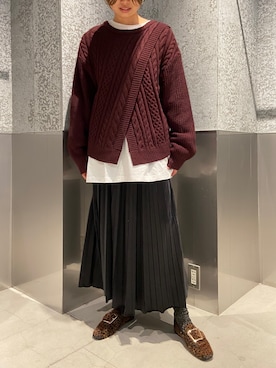 yukoさん（レディース・169cm）の秋コーディネート