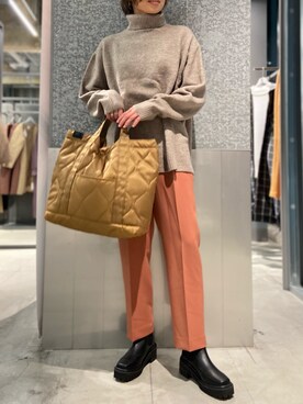 yukoさん（レディース・169cm）の冬コーディネート