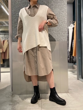 yukoさん(レディース・169cm)の冬コーディネート