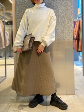 yukoさん（レディース・169cm）の冬コーディネート